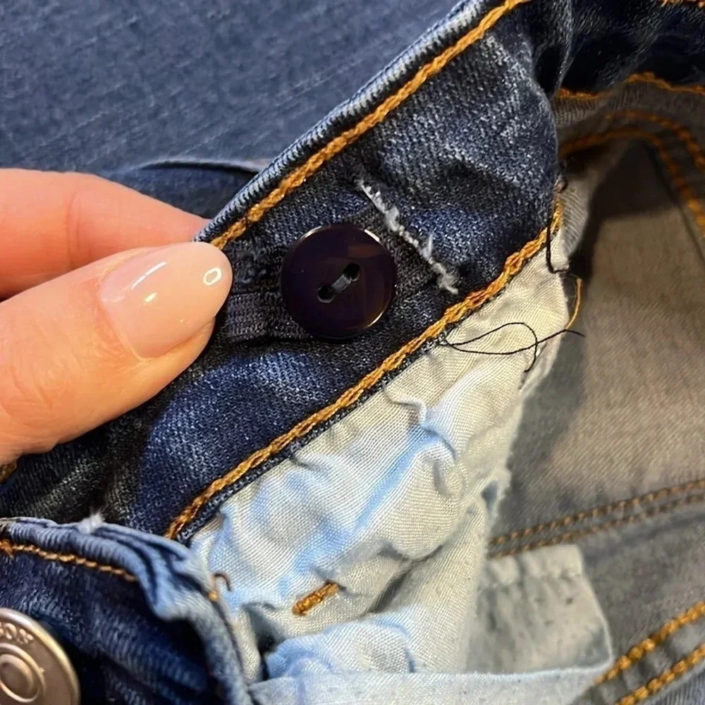 Children's Hudson Embroidered Denim, Adjustable  Waist. - Picture 12 of 15